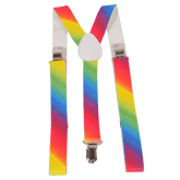 Rainbow Suspenders - Wide